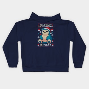 Funny Monster - Christmas Ugly Sweater Kids Hoodie
